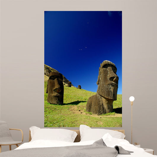 Mohais Easter Island