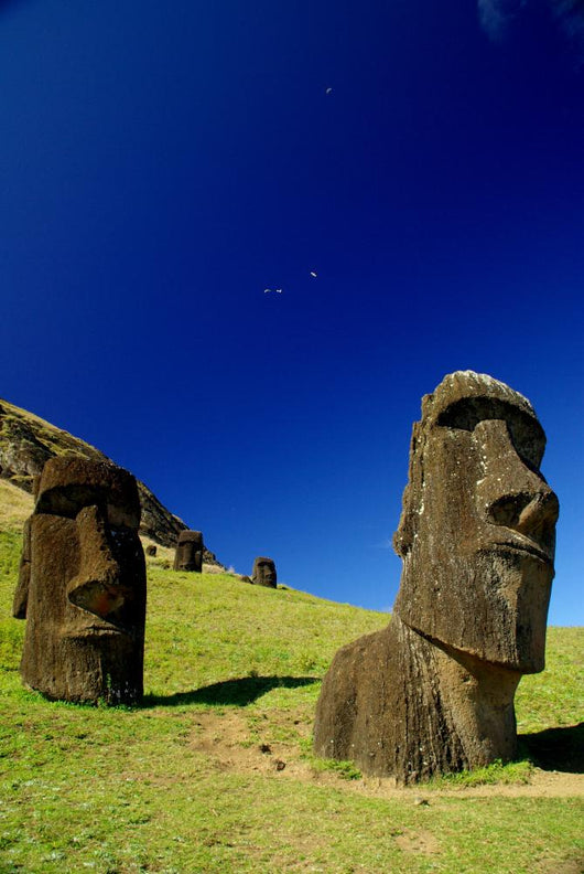 Mohais Easter Island