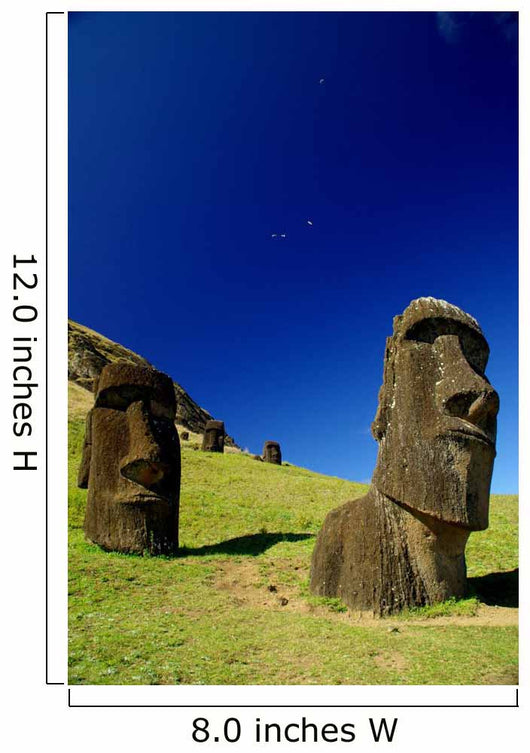 Mohais Easter Island