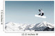 Snowboarding Sport Wall Decal