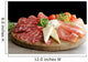 Arrangement of Delicatessen Cold Cuts with Smoked Ham, Cheese Wall Mural