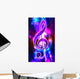 Abstract with Treble Clef