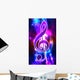 Abstract with Treble Clef