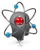 Head Atom Wall Decal