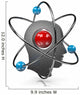 Head Atom Wall Decal