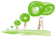 growing trees Wall Decal