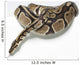 Ball Python in the Studio Wall Decal