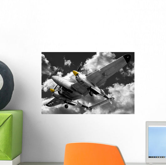 Lockheed P-38 Lightning Wall Mural