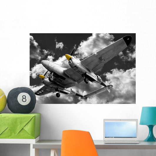 Lockheed P-38 Lightning Wall Mural