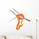 Creamsicle Corn Snake (elaphe Guttata Guttata) on a Dry Branch. Wall Decal