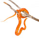 Creamsicle Corn Snake (elaphe Guttata Guttata) on a Dry Branch. Wall Decal
