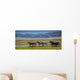 Horses Summer Pasture Wall Decal