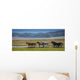 Horses Summer Pasture Wall Decal