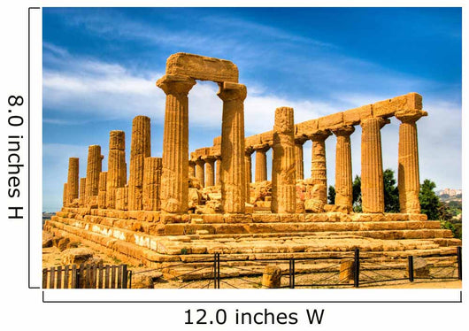 Valley of Temples - Temple of Hera (Juno Lacinia) Wall Mural