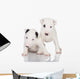 Bull Terrier Puppies Wall Decal