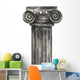 Column White Wall Mural