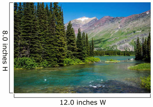 Into Swiftcurrent Lake