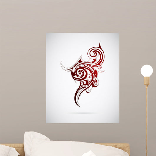 Tribal tattoo Polynesia origin Wall Decal