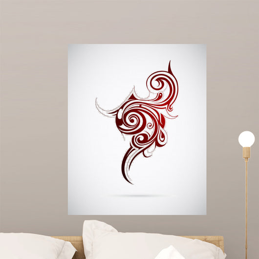 Tribal tattoo Polynesia origin Wall Decal