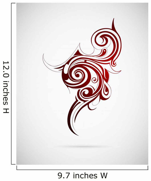 Tribal tattoo Polynesia origin Wall Decal