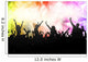 People dancing silhouettes Wall Mural