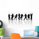 Children silhouettes Wall Decal