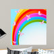 Rainbow Sky with Butterfly