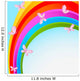 Rainbow Sky with Butterfly