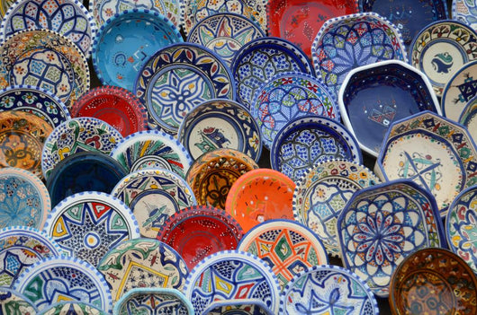 Multicolor Sovenir Earthenware Tunisian