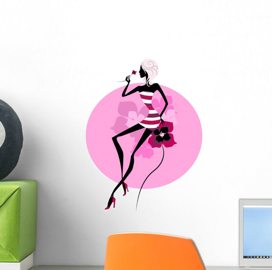 Fashion Girl Wall Decal