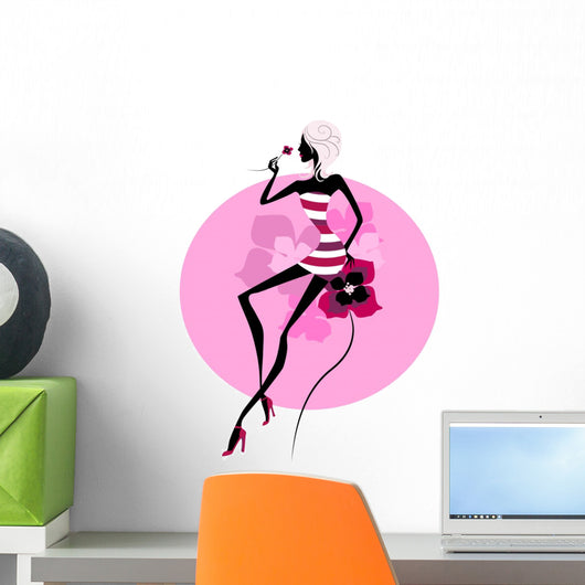 Fashion Girl Wall Decal