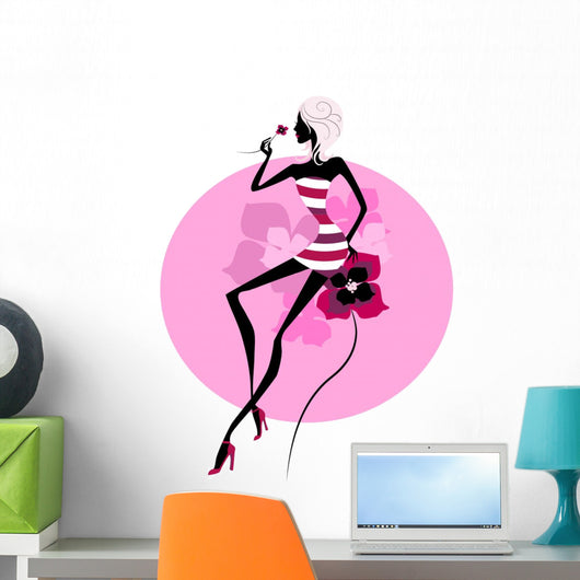 Fashion Girl Wall Decal