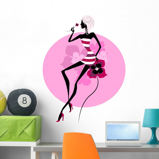 Fashion Girl Wall Decal