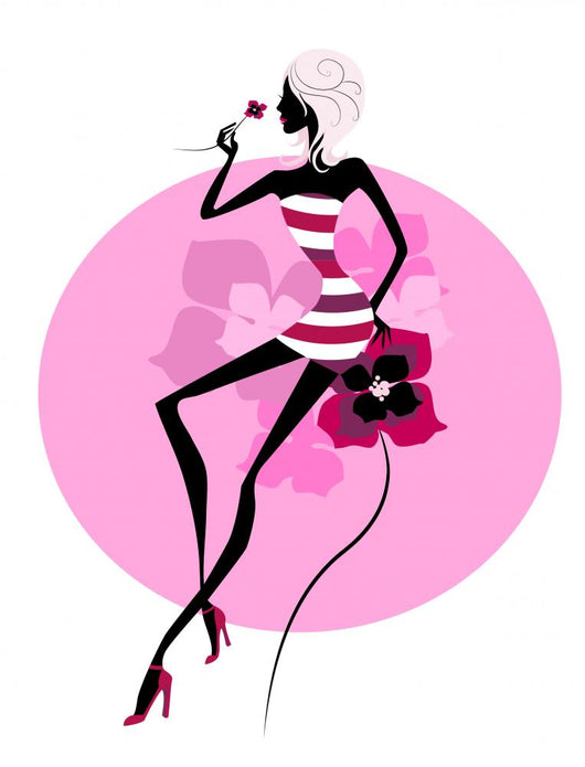 Fashion Girl Wall Decal