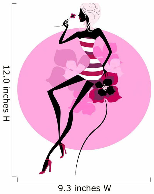Fashion Girl Wall Decal