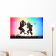 Children Silhouettes Wall Decal