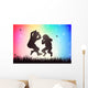 Children Silhouettes Wall Decal
