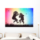 Children Silhouettes Wall Decal