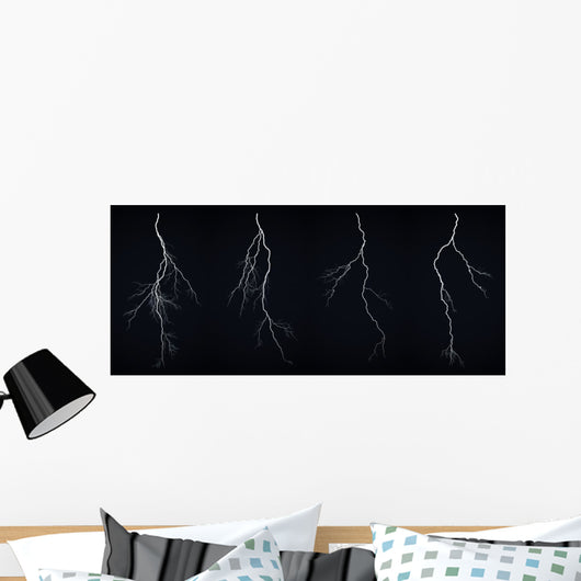 Lightning bolt Wall Mural