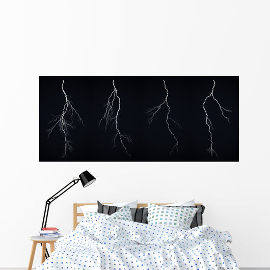 Lightning bolt Wall Mural