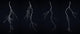 Lightning bolt Wall Mural