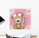 Teddy Bear nurse Wall Mural