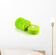 delicious pandan and vanilla cake roll Wall Decal