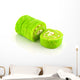 delicious pandan and vanilla cake roll Wall Decal