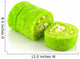 delicious pandan and vanilla cake roll Wall Decal