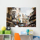  Street with rainbow flags  in Sitges Wall Mural