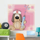 Dog nurse Wall Mural