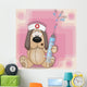 Dog nurse Wall Mural