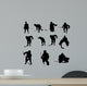 Eishockey Silhouetten