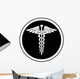Emergency Caduceus Wall Decal